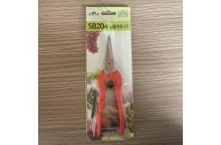 China Professional SB204 Hardware Scissors With Red Handle 80g Weight supplier