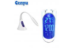 China Custom LCD Screen HTN Segment Blue Zebra White Backlight For Desk Lamp supplier