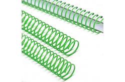 China 23.6mm Thick Metal Coil Binding 42.8mm For Hardcover Books Calendars supplier
