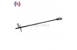 China Construction Traction Line Lifting Floor Pole Screw Ground Anchor Earth Drill supplier