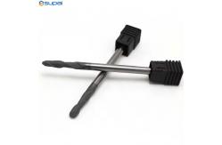 China Customized Carbide Shank Diameter End Mills With Variable Helix Angles supplier