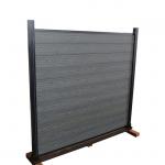 Waterproof Wpc Fence Board Fast Install Click System For Outdoor for sale