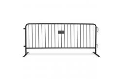 China Hot-Dipped Galvanized Crowd Control Barrier for Long Term Weather Resistance supplier