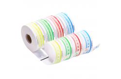China Wholesale Disposable Hospital Wristbands Identification Blank Inkjet Printed Thermo-Sensitive Patient Paper Wristbands supplier