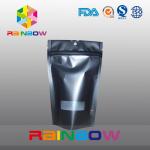 Reusable Matte Black Doypack k Coffee Bag Gravure Printing Moisture Proof for sale