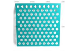 China Decorative Hexagonal Perforated Aluminium Mesh Metal Cladding supplier