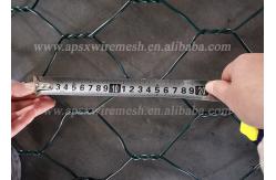 China Easy Collapsible Pvc Coated Hexagonal Gabion Basket For Water And Soil Protection supplier