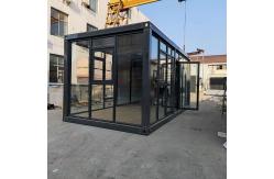 China Double Winged Foldable Container House Durable Sandwich Panel Steel Container Buildings supplier