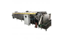 China Automatic Finger Biscuit Chocolate Coating Machine For Stick Biscuit Making supplier