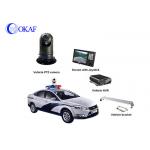 Full HD 1080P Vehicle / Robot Mounted CCTV Security Mobile PTZ Camera for sale