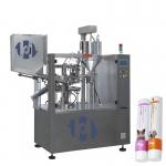 China Automatic Ointment Gel Toothpaste Face Cleanser Cosmetic Plastic Tube Filling and Sealing Machine for sale