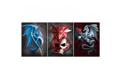 China Eco - Friendly 3D Lenticular Printing Service 5D Postcard / Picture CMYK Printing supplier