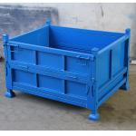 Warehouse Collapsible 500KGS Q235 Steel Pallet Cages for sale