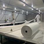 SSS PE Breathable Anti Static Non Woven Fabric For Disposable Protection Clothing for sale
