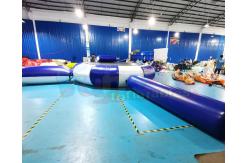 China Mega Aqua Park Inflatable Water Trampoline Jumping Floating Games supplier