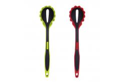 China Safe Private Label Silicone Kitchen Accessories Non Stick Customize Spaghetti Tong supplier
