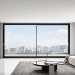 Home Aluminum Alloy Doors And Windows , Custom Tempered Glass Sliding Door