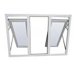 Customized Double Glass Aluminum Awning Window For Villa Garden OEM ODM for sale