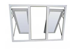 China Customized Double Glass Aluminum Awning Window For Villa Garden OEM ODM supplier