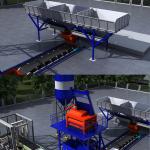 Artificial Composite Quartz Slab Production Line Natural Stone Wet Casting Doser Machine for sale