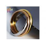 1.5mm Thickness Three Piece Stackable Engraved Rings