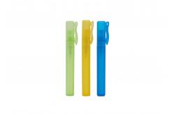 China Peak Green Pen Shape Refillable Plastic Spray Bottles Atomizer Mist Pump supplier