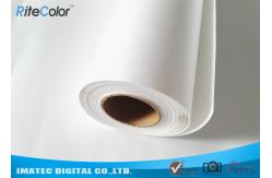 China Fine Art Inkjet Canvas Printing / Plotters Printing 260gsm Matte Polyester Fabric Roll supplier