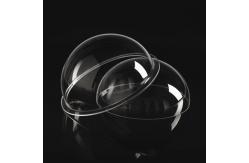 China Small Series Clear Coating Camera Acrylic Dome Lens For Cellphone supplier