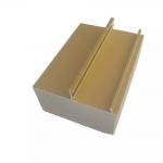 1.1mm Yellow Powder Coated Aluminium Extrusions For Casement Windows