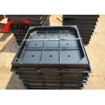 ISO9001 Prevent Rust Recessed Cover Square Cast Iron Manhole Covers for sale