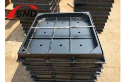 China ISO9001 Prevent Rust Recessed Cover Square Cast Iron Manhole Covers supplier