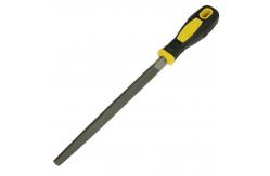 China Customized 8 Inch Double Cut Flat Bastard File with Round Shape supplier