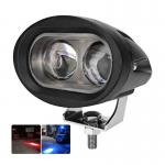 Waterproof Forklift Blue Spot Light 10W LED Blue Spot Light 10V - 80V With Diecast Aluminum Housing for sale