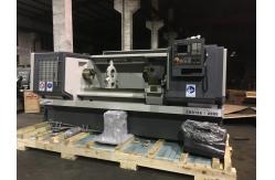 China Flate Bed 400mm Cnc Metal Turning Lathe Horizontal ISO 9001 Hardway supplier