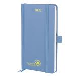 Hardcover Tiny Pocket Planner 2023 Vertical Layout In Light Blue for sale