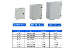 China Polyester Smc / Dmc Weatherproof Distribution Box Frpgrp Fiberglass Enclosure supplier