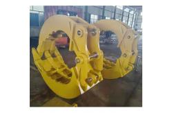 China Stone Mechanical Grapple for Excavator supplier