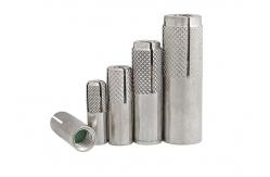 China 5/16 Shank Bolt Nut SS316 M10 Drop In Anchor Zinc Plated supplier