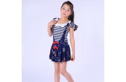 China Pretty Summer Essential Stretch Baby Girls Swimsuit supplier