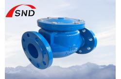 China Ductile Iron Swing Check Valve for Water, Oil, and Gas Pipelines supplier