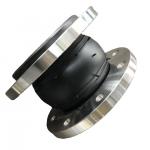 12 Inch Rubber Expansion Joint For Pipe Din Pn16 Dn100 Dn200 Carbon Steel Galvanised Flange Epdm Drainage for sale