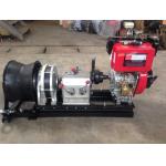 50KN Hiearns diesel engine Diesel Cable Winch pulling machine for pulling hoisting lifting for sale