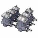 Hydraulic Bent Axis Piston Motor A6VM107HA1TC63W-VZB370A-SK For Rexroth R971034666
