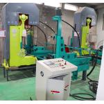 Vertical band sawmill with CNC carriage automatic wood cutting machine