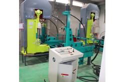 China Vertical band sawmill with CNC carriage automatic wood cutting machine supplier