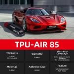 AIR Clear TPU PPF 60x50ft Gloss Wrap Value Paint Surface Impact Shield