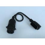 Deutsch 9 Pin J1939 Male to Right Angle J1962 OBD2 OBDII 16 Pin Male Cable for sale