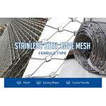 Flexible Architectural Inox 7x7 1.5mm X Tend Cable Mesh for sale