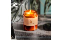 China Upscale Home Aroma Scented Candle Fragrance Aromatherapy Round supplier