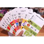 Glossy Children'S Learning Flash Cards / Children Educational Paper Flash Cards